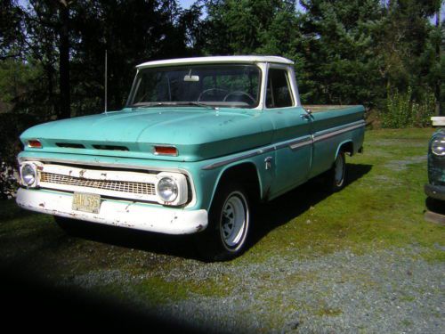 1964 chevy c-10 truck long bed small window