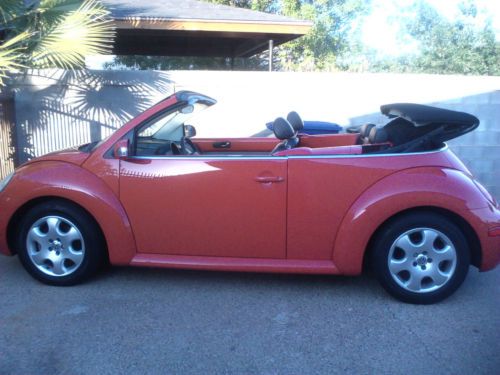 2003 volkswagen beetle gls convertible 2-door 2.0l