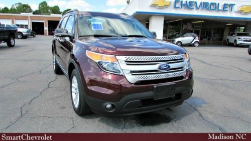 2012 ford explorer 4x2 sport utility 3rd row 2wd suv 1 owner carfax 7 passenger