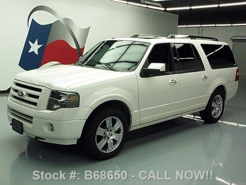 2010 ford expedition el limited 4x4 sunroof nav dvd 52k texas direct auto