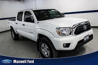 12 tacoma double cab 4x4 trd sr5, auto, pwr equip, cruise,alloys, clean 1 owner!