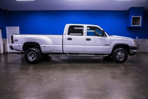 2006 chevy silverado 3500 dually leather low miles 42k dvd nerf bars tow package