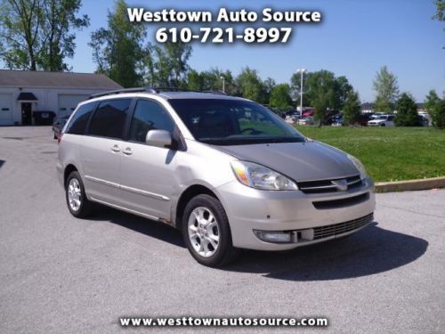 2005 toyota sienna limited xle rr entertainment leather