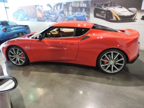 2014 lotus evora s 2+2 manual-racing ardent red-loaded