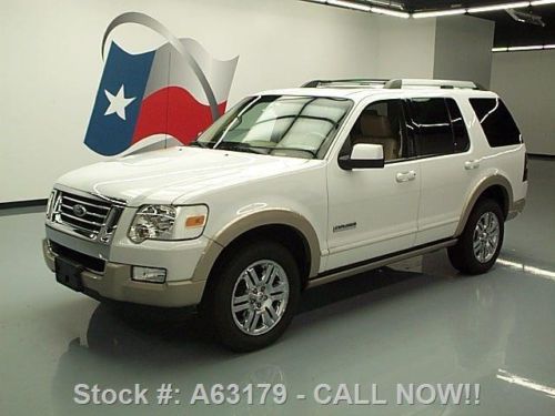 2007 ford explorer eddie bauer 4x4 htd leather sunroof texas direct auto
