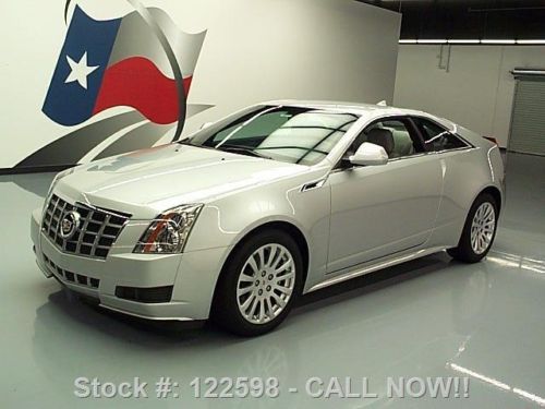 2012 cadillac cts 3.6 coupe leather bose audio 18&#039;s 19k texas direct auto