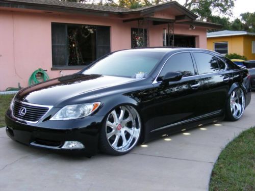 2007 lexus ls460 widebody,vip modular,accuair,junction produce,uas,bc coils.