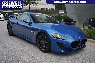 Maserati granturismo blue one owner loaded nav bluetooth paddle shifters