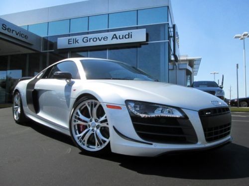 2012 audi r8 gt coupe v10 audi certified! low miles! very rare! 333 worldwide!