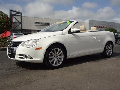Beautiful 09 vw eos  low miles factory certified extended warranty included