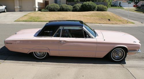 Classic 1966 special ordered rare color pink thunderbird coupe
