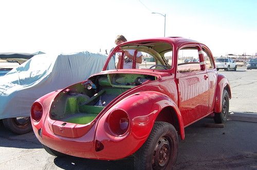 1975 super beetle with a sunroof