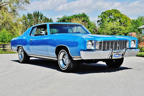 Absolutly beautiful just ,60267 miles 72 monte carlo with 402 big block a/c mint