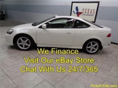 06 rsx type-s 6 speed manual leather sunroof we finance texas