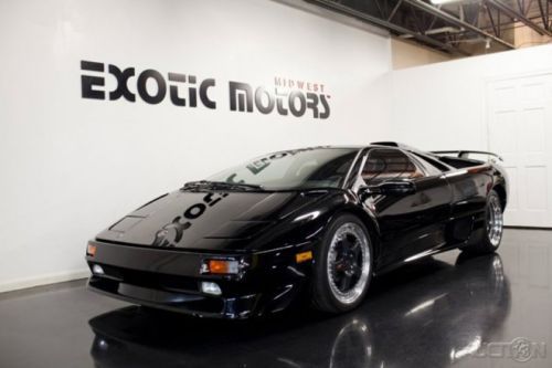 1998 Lamborghini Diablo SV, Black on Black, 20K miles, 5-Speed Manual, RARE!!!, US $179,888.00, image 4