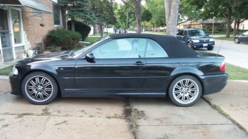 2002 bmw m3 convertible - jet black e46 smg w/ k40 undetectable no reserve