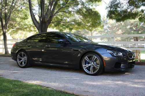 2014 bmw m6 gran coupe sgm!!  loaded- in showroom condition!!!