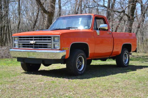 1987 chevy short bed 4 x 4 - completely restored