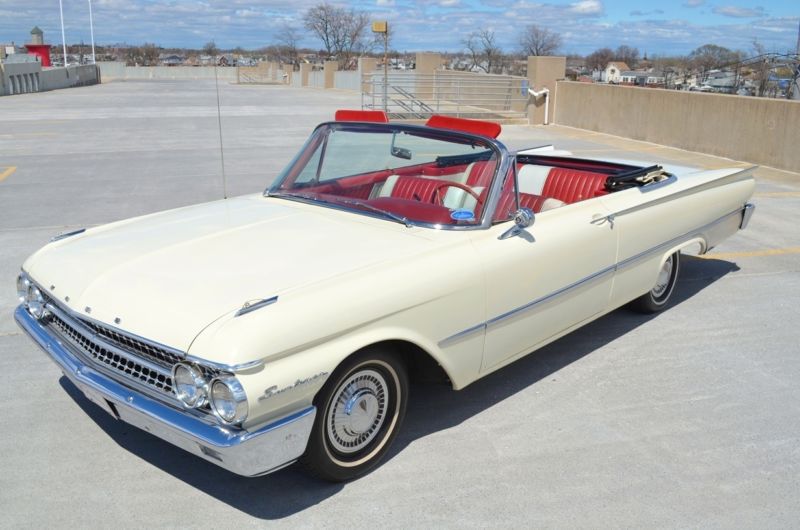 1961 ford galaxie  convertible  restored  immaculate  no reserve