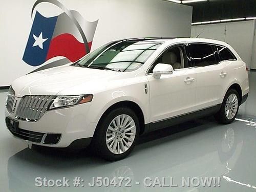 2011 lincoln mkt sunroof climate leather rear cam 16k! texas direct auto