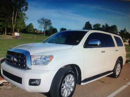 2008 toyota sequoia platinum sport utility 4-door 5.7l