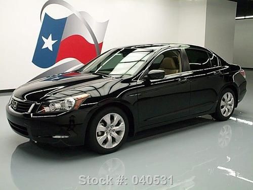 2009 honda accord ex-l heated leather sunroof only 20k texas direct auto