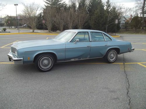 1977 oldsmobile cutlass brougham sedan 4-door 5.7l