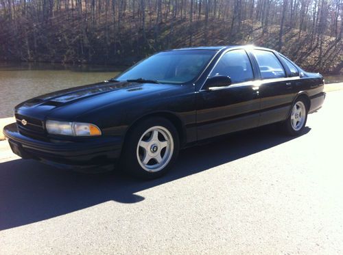 1996 chevy impala ss,20k in receipts, no reserve family owned last 10 yrs