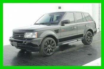 2008 range rover sport 4.2 v8 supercharged navigation sunroof heated leather awd