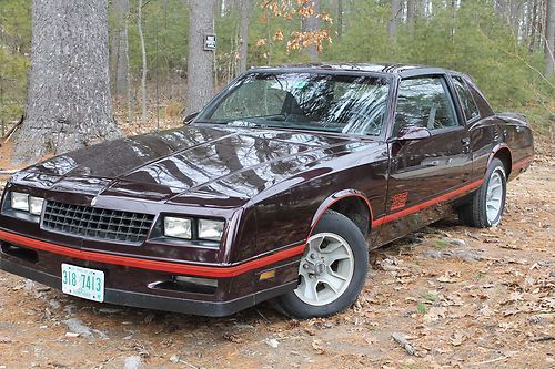 1988 monte carlo ss, t-top,  only 66k miles