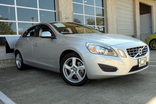 2012 volvo s60, t5 turbo, sunroof, leather, clean carfax, 1-owner, financing