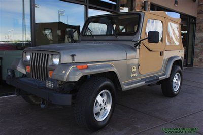 1989 jeep wrangler sahara++soft top++automatic trans++new tires++much more