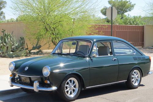 1968 vw type 3 fastback beautiful california black plate car great driving vw!!!