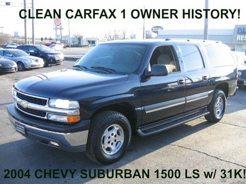 2004 chevy suburban 1500 ls running boards climate control cd history report