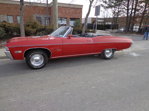 1968 chevrolet impala convertible "454 v8 automatic"