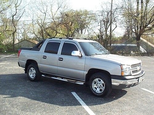 2004 chevrolet avalanche z71 4wd loaded excellent condition low miles