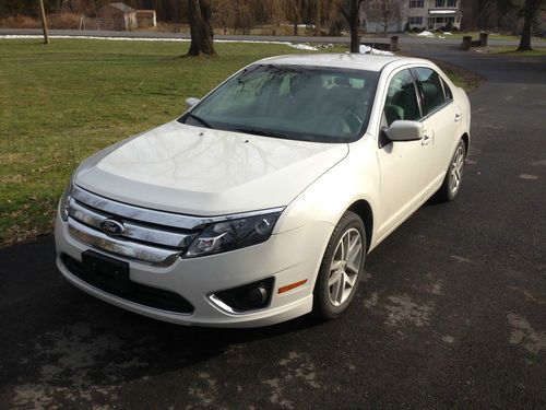 2012 ford fusion sel sedan 4-door 3.0l for parts only title salvage flood