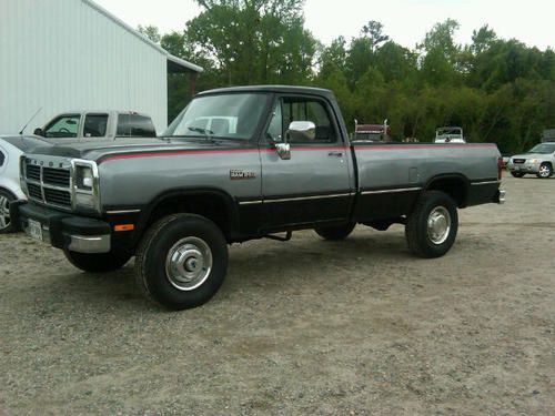 1991 dodge truck w250 cummins diesel 35k original miles