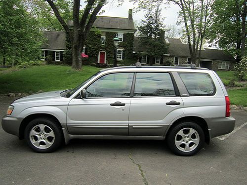 2003 subaru forester 2.5xs and no reserve