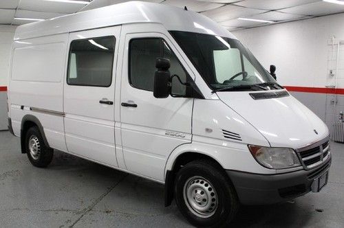 06 sprinter 140 inch high top utility van turbo diesel one owner clean carfax