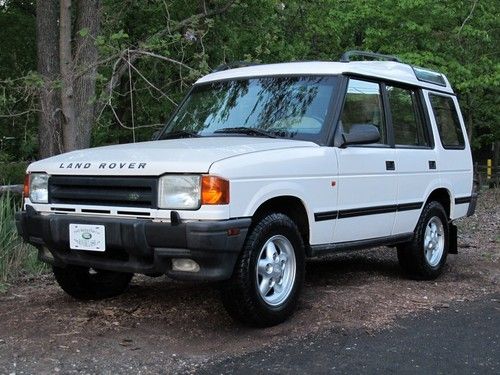 1996 land rover discovery i se7 7 passenger, 5 speed