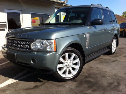 2006 land rover range rover hse supercharged loaded