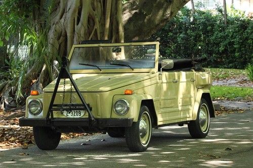 1974 vw thing 44,000 original miles - see history,  excellent running vw