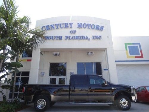 2006 ford super duty f-350 drw crew cab 172 king ranch 4wd fully loaded