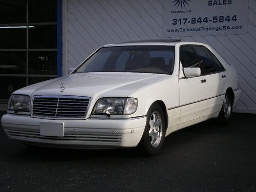 1997 mercedes s600, clean carfax, dealer serviced, 81k, very good condition