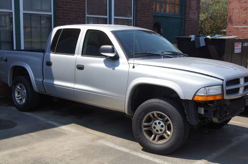 2003 dodge dakota slt crew cab 91k mechanic's special! starts, runs and d