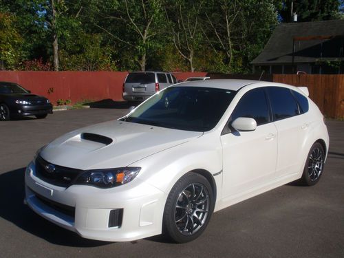 2011 subaru impreza wrx wagon white pearl!! super nice!!!