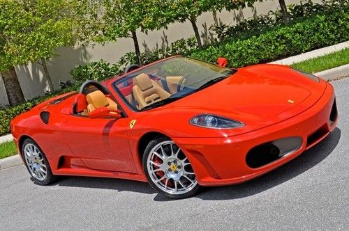 2009 ferrari f430 spider! only 89 miles!!! mso!! one of the last 100 430's!!!