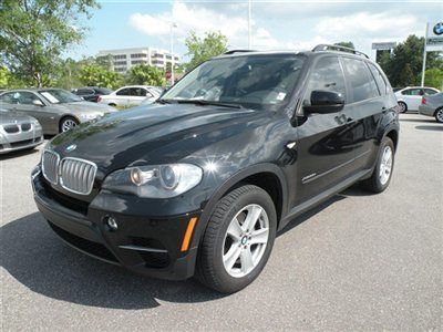 2011 bmw x5 xdrive35d  diesel  black premium, rear climate high miles/low $$$