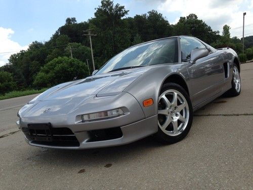 2001 acura nsx 6 speed all original 3.2l t-tops minty silverstone must see cheap